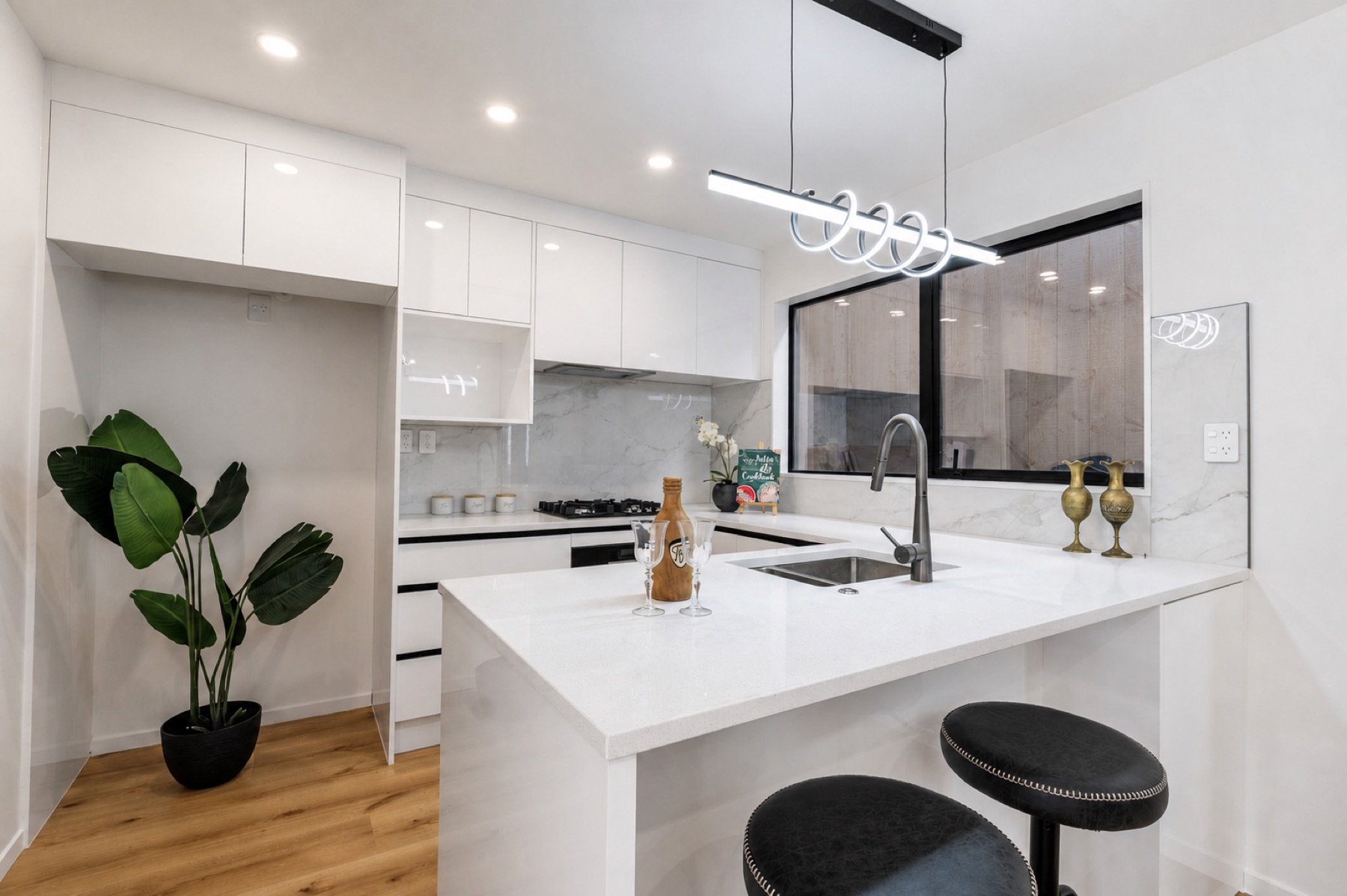 Kitchen at 9 Kaikoura Street, Henderson