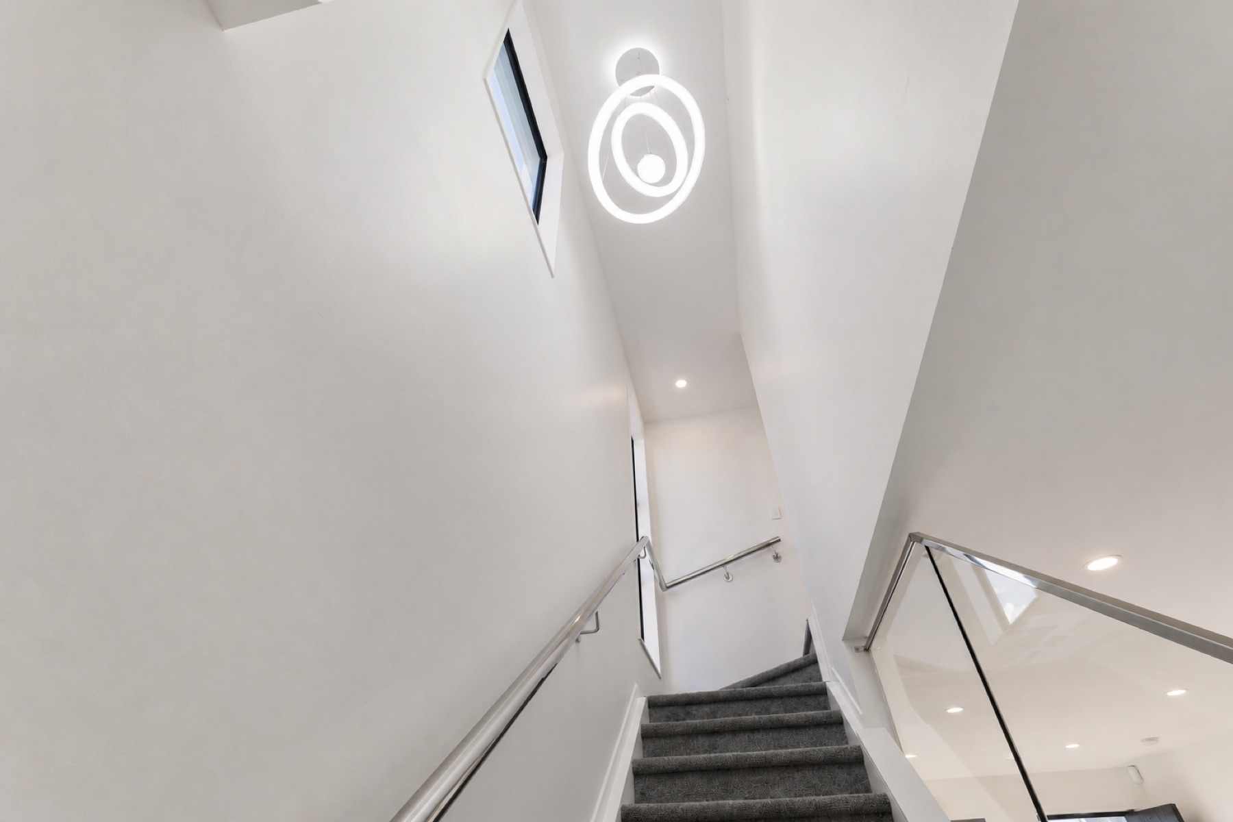 Staircase at 9 Kaikoura Street, Henderson