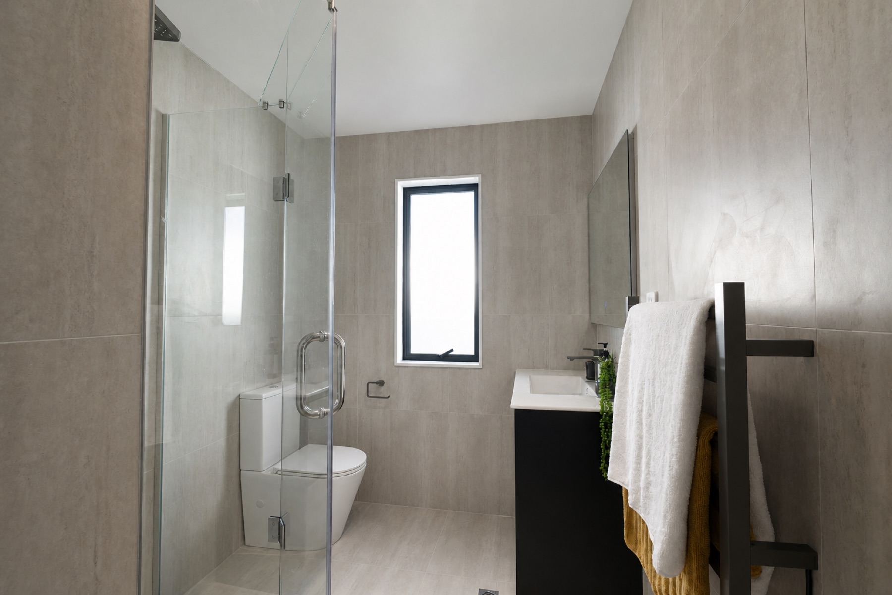 Bathroom at 9 Kaikoura Street, Henderson