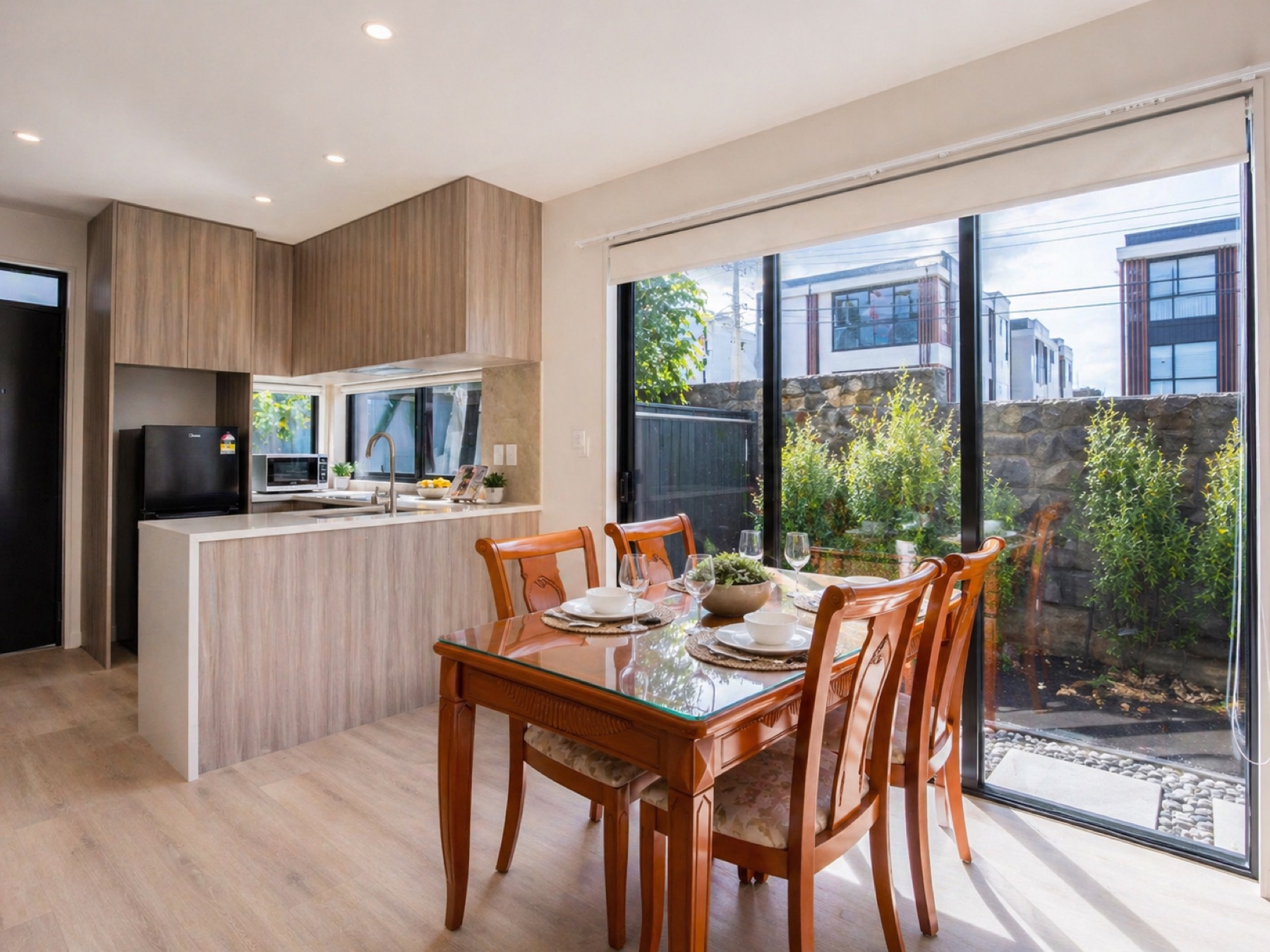 Kitchen and dining at 8/26 Owens Road, Epsom