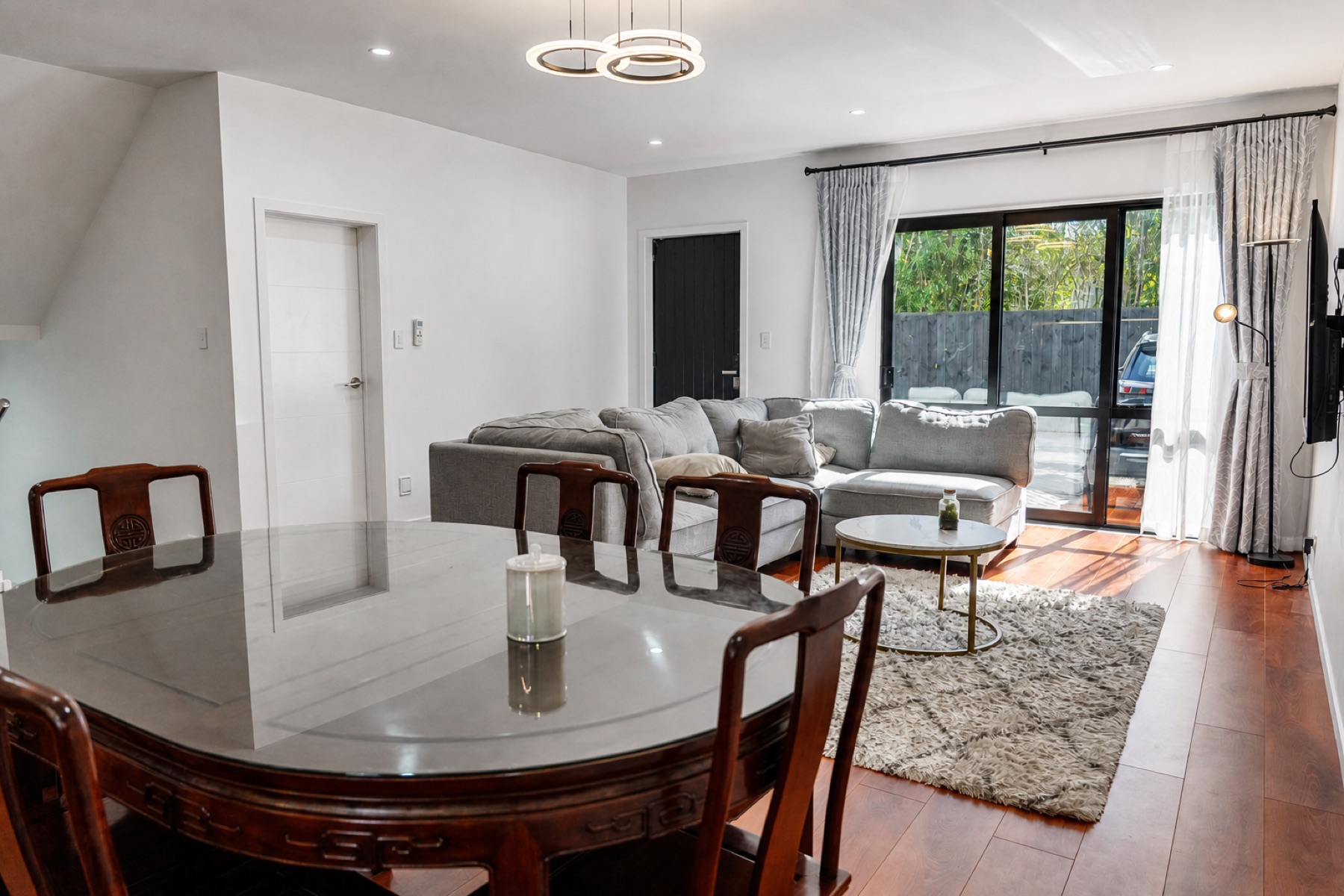 Living and dining at 18D Pinewood Street, Avondale